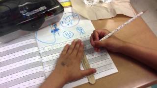 Kid Writing Workshop session with Mrs. Horst