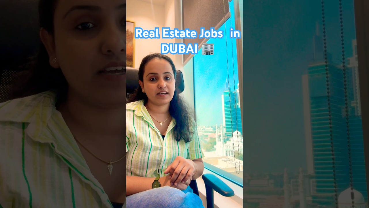 Real Estate Jobs In Dubai 