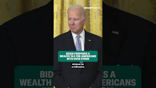 #biden proposes a wealth tax for Americans with over $100M #shorts