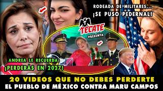 ¡Las MEJORES BORRACHERAAAS de la CHUPIT0S! TOP 20 TUNDAS VS MARU CAMPOS ¡El PAN y la CIA!