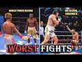 Boxing&#39;s Worst Fights