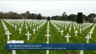 Virginia governor speaks at National D-Day Memorial