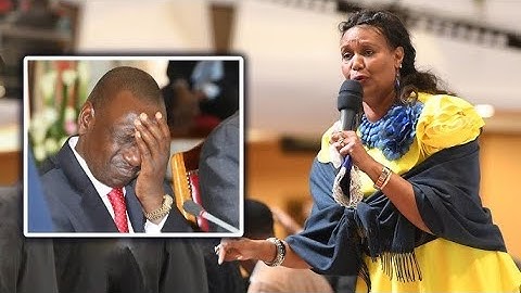 KIMEUMANA! REVEREND TERESIA WAIRIMU GIVES RUTO A HOT LECTURE AFTER IMPEACHMENT OF GACHAGUA!