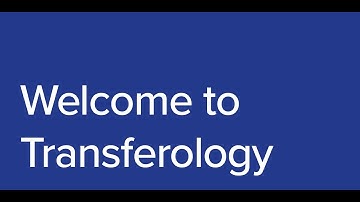 Welcome to Transferology