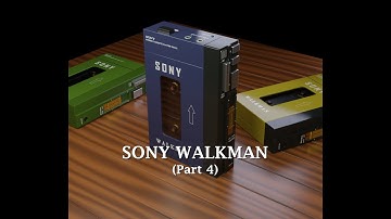 Blender 2.8: Modeling a Sony Walkman (Part 4)