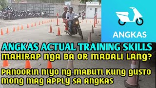 PAANO MAG APPLY SA ANGKAS | ANGKAS ACTUAL TRAINING SKILLS MAHIRAP NGA BA OR MADALI LANG