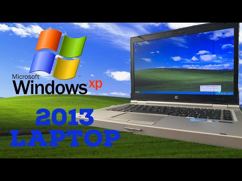 Installing Windows XP on a 2013 laptop