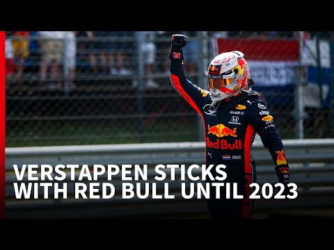 'It takes the sting out of the driver market'  - Verstappen renews at Red Bull until 2023