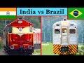 Indian Railways vs Brazilian Railways Comparison