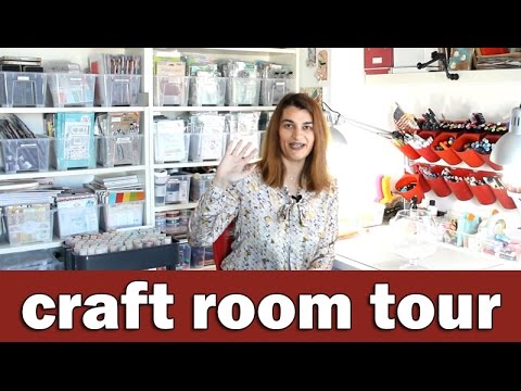 Quick craft room tour & winner announcement