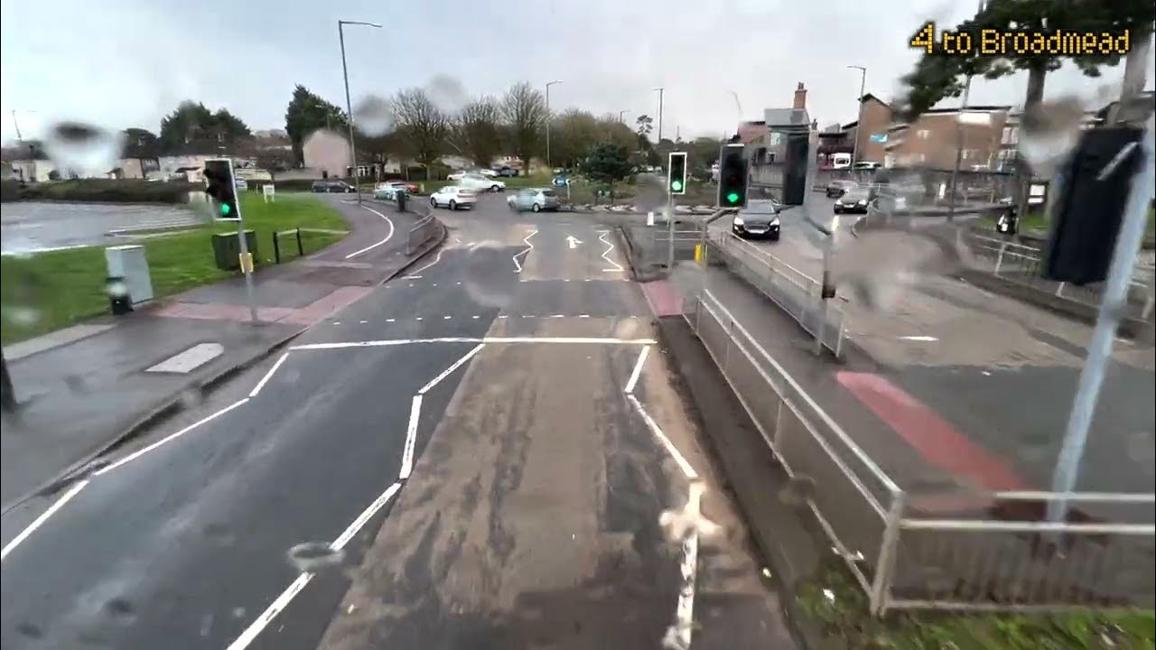 First Bus Bristol No.4 Cribbs Causeway / Crow Lane Layby to Boardmead