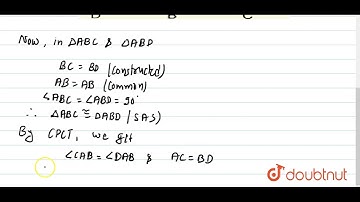 In the given figure, `DeltaABC` is right angled at B such that `angleBCA=2angleBAC.` Show that