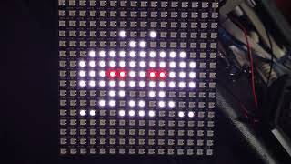 Animated Space Invader on WS2812B panel controlled by FPGA