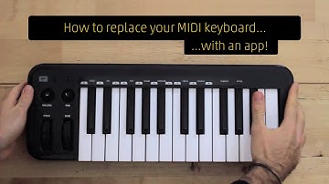 How to play scales and chords on any Windows multi-touch tablet