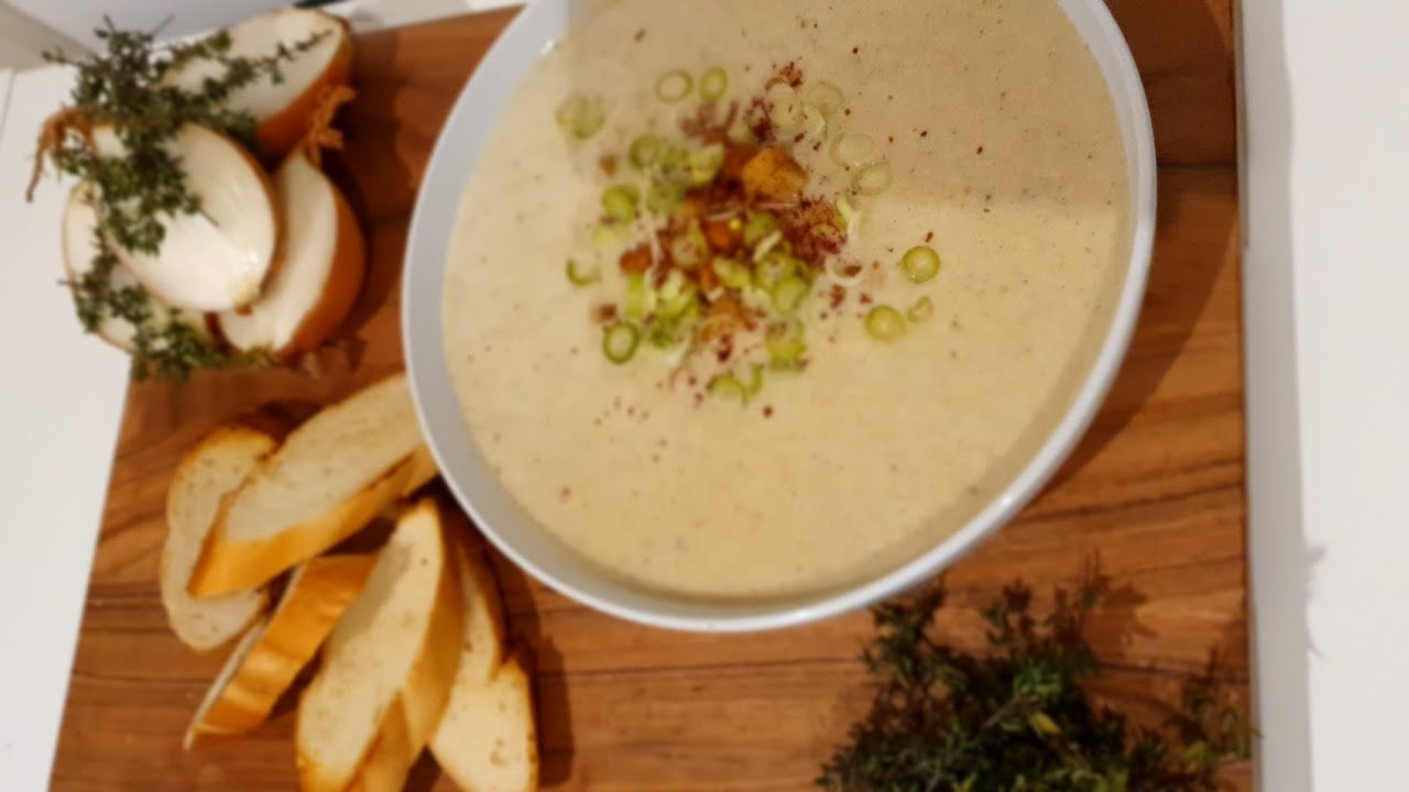 White Onion Soup