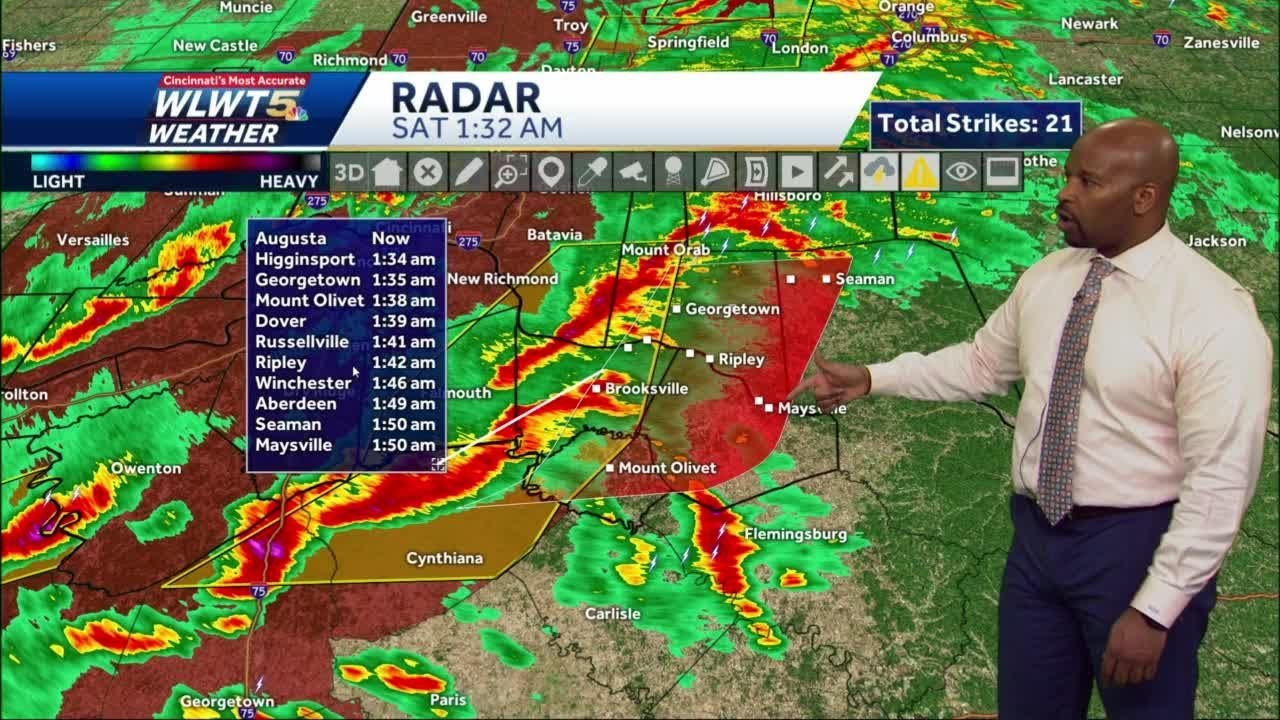 Tracking severe weather threat - YouTube