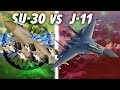 Chinese J-11 VS SU-30 Flanker In Beyond Visual Range Fight | DCS World