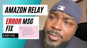 RELAY AMAZON HELP I CAN