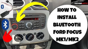 How to install/Add Bluetooth in Ford Focus Mk1/Mk2 6000CD stereo