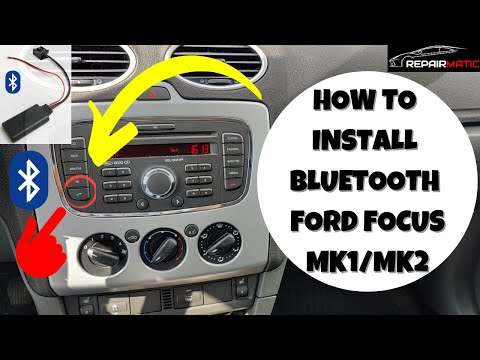 How to install/Add Bluetooth in Ford Focus Mk1/Mk2 6000CD stereo