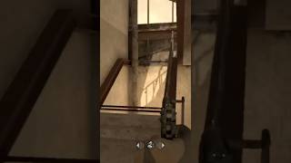 COD4 Old School Jump glitches - Backlot roof #gaming #cod