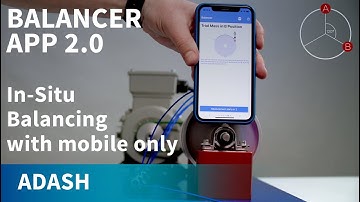 New balancer app -  On-Site balancing with your smartphone.