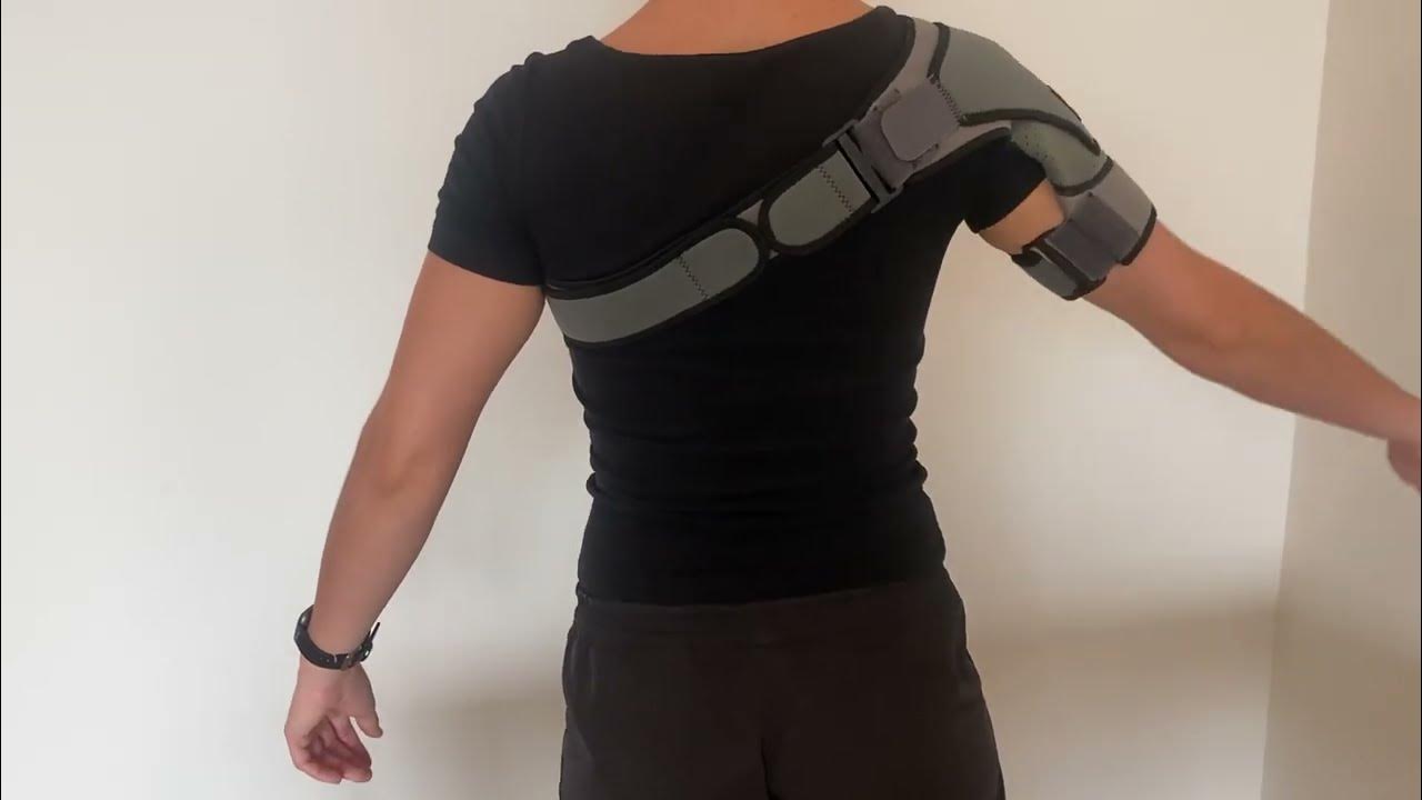 Sparthos Shoulder Brace Honest Review YouTube