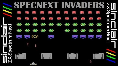 SPECNEXT INVADERS - ZX Spectrum Next