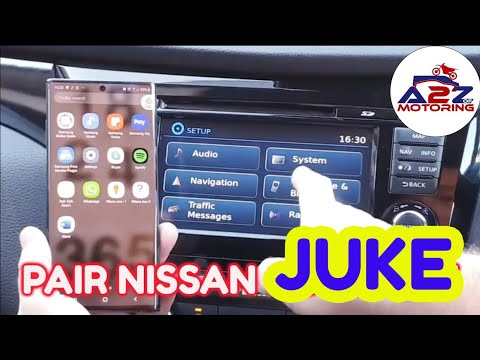 Pair Mobile Phone to Nissan JUKE, Quashqai, X Trail via Bluetooth. NISSAN CONNECT PHONE PAIRING .