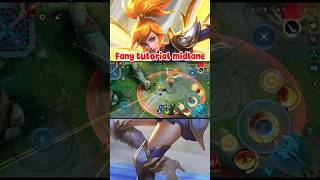 Fany tutorial penempatan cable midlane #mobilelegends #mlbb