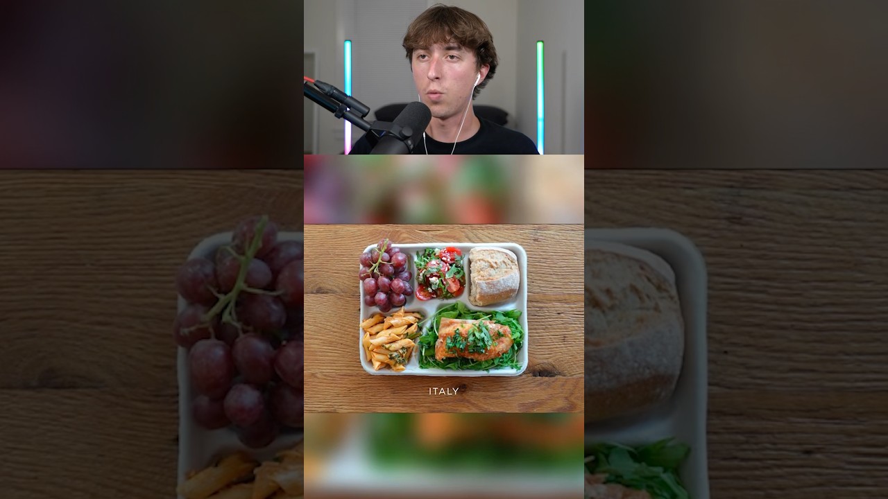 school lunches worldwide 🤯😱