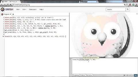 Como eliminar una hoja o nodo de un BST Prolog