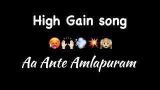 Aa Ante Amlapuram High Gain ⚡🥵🙌🏻💨 Power Full Song ⚡🥵🔝