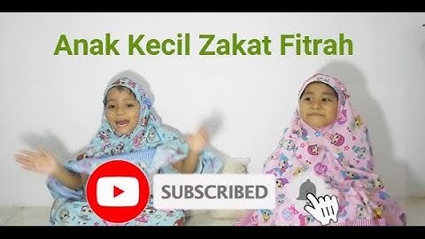 Zakat Fitrah dulu yaa sebelum Lebaran Idul Fitri