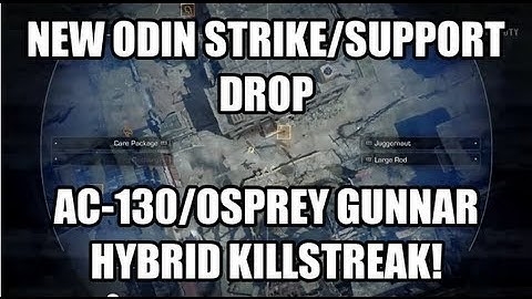 NEW HIGHEST KILLSTREAK IN CALL OF DUTY GHOSTS - ODIN STRIKE (AC-130/OSPREY GUNNAR HYBRID!)
