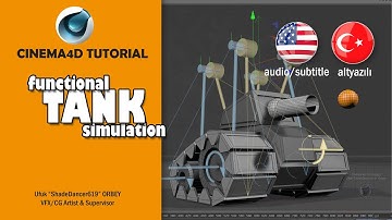 Cinema 4D Tutorial - Functional Tank Simulation