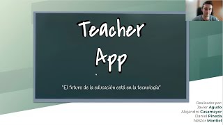 Proyecto de programación y desarrollo web Full Stack - TeacherApp