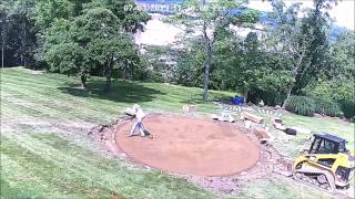 Installing 24' Sahara Above Ground Swimming Pool Video 6 of 10
