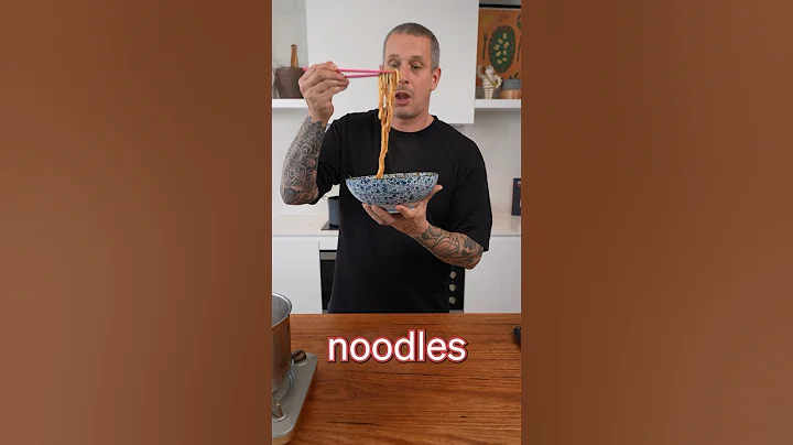 Peanut butter noodles 🍜 #shorts Recipe in the description  #cookingrecipes