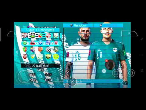 PES 2022 PPSSPP لعبة بيس 2022 بالدوري الجزائري 
