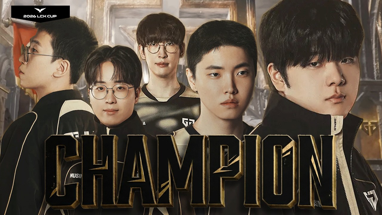 26 LCK CUP CHAMPION