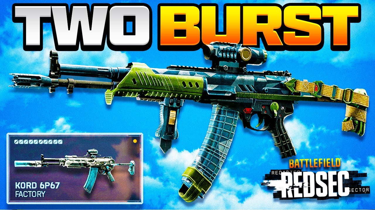 this 2-BURST KORD 6P67 Kills INSTANTLY in Battlefield 6 RedSec…