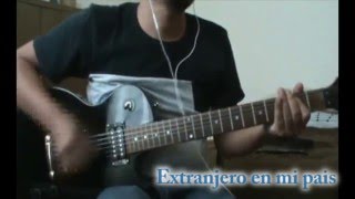 Extranjero En Mi País - Nunca Jamás - Cover Guitarra chords