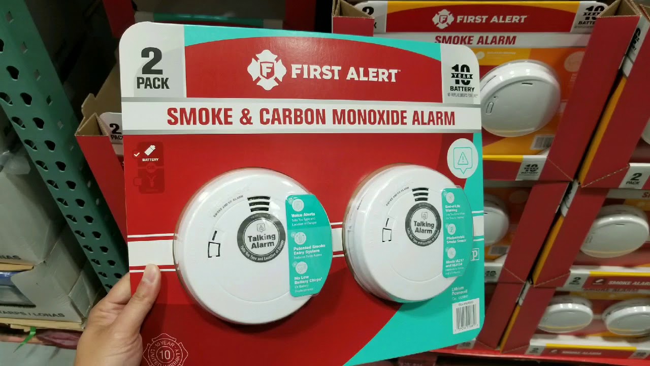 Costco First Alert Smoke Carbon Monoxide Alarm 69 On Sale 54 Youtube