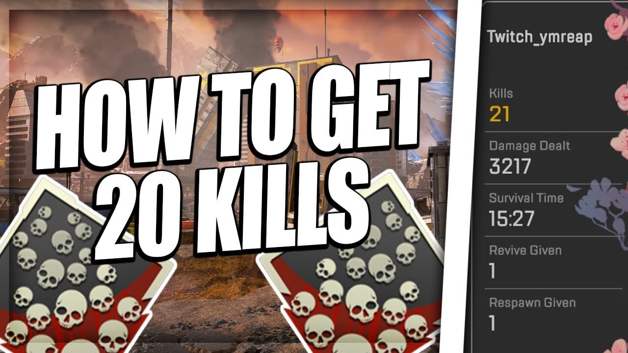 HOW TO DROP 20 KILLS IN SEASON 4 OF APEX LEGENDS!!! (TIPS AND TRICKS)