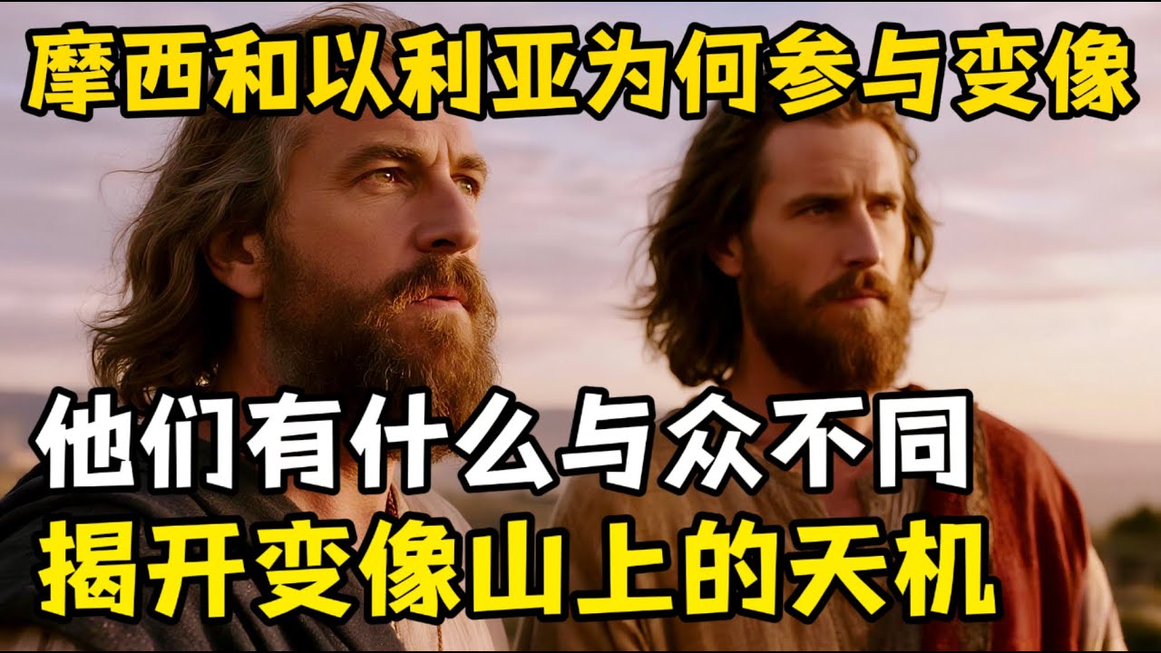 神为何安排摩西和以利亚加入登山变像，他们有什么特殊之处，揭开变像山上的三重天机。