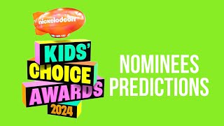 Nickelodeon Kids Choice Awards 2024 Nominees Predictions