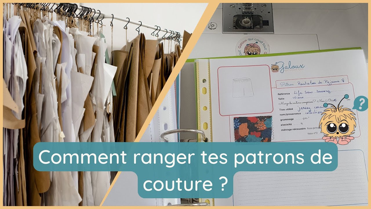 Ranger et Organiser Ses Patrons de Couture : Toutes les Alternatives