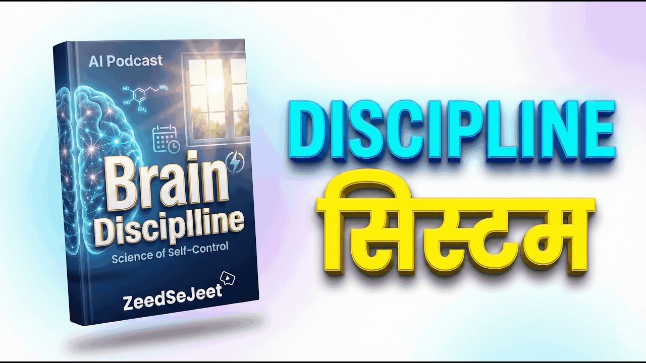 Brain Science of Discipline 🔥 | Dopamine, Neuroplasticity & SuccessSystem | AI Podcast | ZiddSeJeet