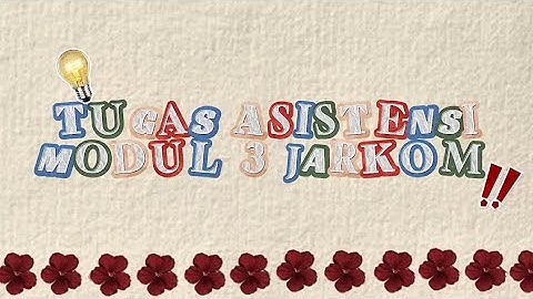 ASISTENSI MODUL 3 PRAKTIKUM JARINGAN KOMPUTER 